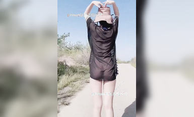 尤物反差婊，推特頂級美腿蜜臀小網紅-LC小狐狸 色女的膽子都是這么大嗎？公共場合如此暴露，大爺們的眼睛都翻直了小視頻集 (39)