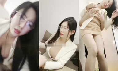 氣質少婦李雅為簽合同茶室給客戶刺激雅式內射