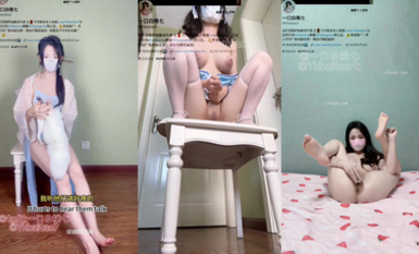 推特超極品騷婊女菩薩-一口白桃七-各種cos露出自慰裸舞 (6)