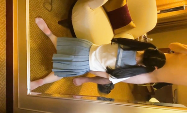 極品雙馬尾蘿莉嫩妹『LittIe』啪啪口交精彩紀實 雙馬尾JK服嫩妹蘿莉 黑絲足交 高清 (21)