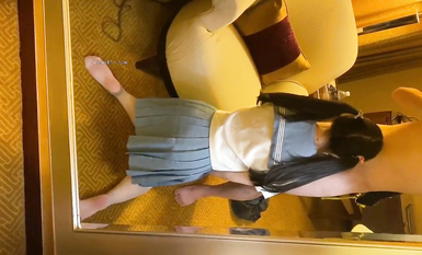 極品雙馬尾蘿莉嫩妹『LittIe』啪啪口交精彩紀實 雙馬尾JK服嫩妹蘿莉 黑絲足交 高清 (21)