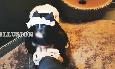 八月【重磅福利】SM大神ILLUSION 調教COS女奴福利集，各種性虐蘿莉美少女，屁股都拍紅再操 (8)