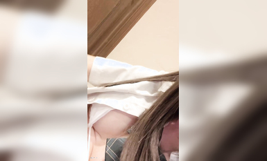 【京魚兒】19歲童顏巨乳少女~學生服~公園涼亭刺激玩跳蛋! (6)