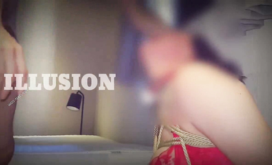 八月【重磅福利】SM大神ILLUSION 調教COS女奴福利集，各種性虐蘿莉美少女，屁股都拍紅再操 (2)