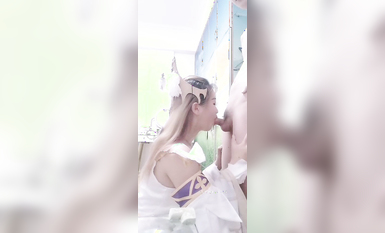 雙馬尾蘿莉『芽芽不乖』2022版最新私拍 制服蘿莉被爆操內射 完美露臉 高清 (20)