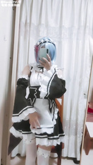 不甜 戴口罩的cosplay妹子，素人感還是挺強的，擼點也有，值得一看 (4)