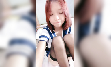 高顏值粉穴，陰毛稀疏年輕漂亮的反差女大，被無套爆操，叫聲淫盪 (7)