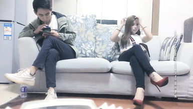 白衣大奶少婦啪啪，極品大胸，撥開內褲摸逼口交後入抽插猛操