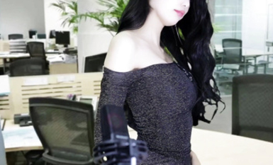 網易CC騷主播【白妖妖】單口相聲【白秘書升職記】2K原版畫質，自導自演，大膽口嗨，勾引老闆，道具自慰 (2)