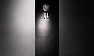 露天陽台日式單腿吊縛 TK數據線鞭打電擊 戶外繩褲手銬 最高數值電擊警告 高清3K版 [ (2)