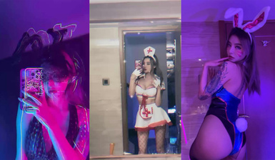 抖音130萬粉絲大美女 溫甜甜DJTiya微密圈視頻福利合集