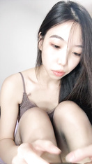 【濕濕】絕頂長腿騷母狗狗鏈舔內褲高跟鞋插逼 (15)