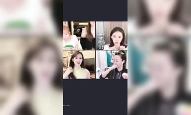 最新《瘋狂抖音》外篇之《抖音擦邊3》顏值主播直播各顯神通 閃現 走光露點 刷邊PK (86)