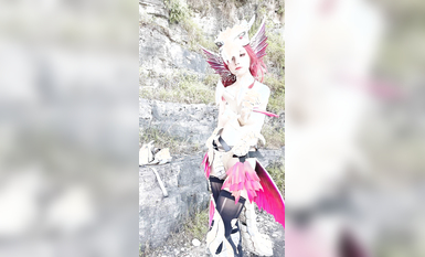 極品Cos爆機少女【喵小吉】動漫改新作《怪物獵人_曙光》極致粉穴美乳 超清4K原檔無水印小劇場2 (1)