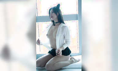 最新流出超人氣嫩模極品女神 ▌阿朱▌4K原版私拍 肛塞貓女郎 挺翹乳粒鮮嫩緊致白虎 無與倫比的氣質