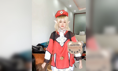 兩位高顏值COS女神『木之本瀾+桃谷若姬子』最新大尺私拍 各式動漫女神 美乳粉穴 高清 (13)