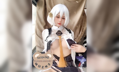 兩位高顏值COS女神『木之本瀾+桃谷若姬子』最新大尺私拍 各式動漫女神 美乳粉穴 高清 (6)