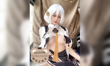 兩位高顏值COS女神『木之本瀾+桃谷若姬子』最新大尺私拍 各式動漫女神 美乳粉穴 高清 (6)