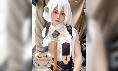 兩位高顏值COS女神『木之本瀾+桃谷若姬子』最新大尺私拍 各式動漫女神 美乳粉穴 高清 (6)