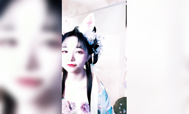 極品Cos爆機少女【喵小吉】九月新作《荷花池》古裝嬌俏美女 超干凈美鮑 高清 (1)