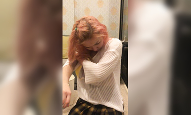 露臉才是王道！高顏清純E奶肥臀靚妹石高慧不雅私拍完整版可惜了被個紋身長毛變態豬各種蹂躪2